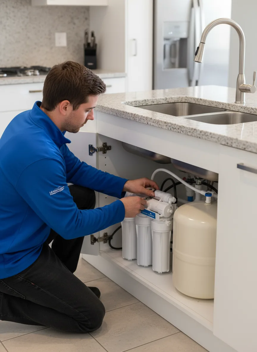 Reverse Osmosis System Installation - LG Home Comfort