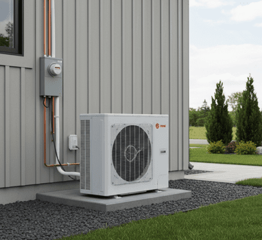 Professional heat pump installation by LG Home Comfort in Hamilton