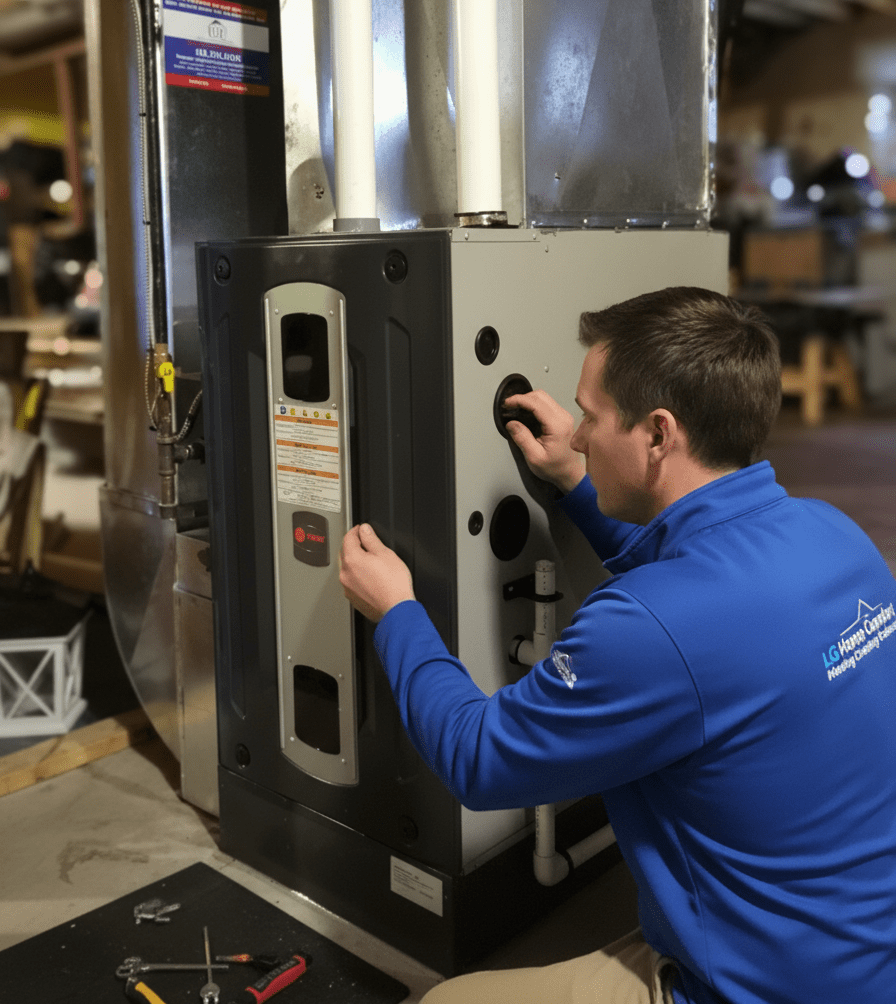 Reliable furnace installations by LG Home Comfort for cozy Vaughan homes