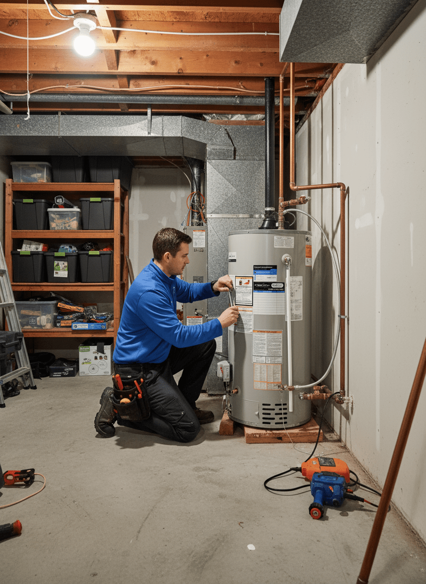 Scheduled water heater maintenance for peak performance in Vaughan ON - LG Home Comfort