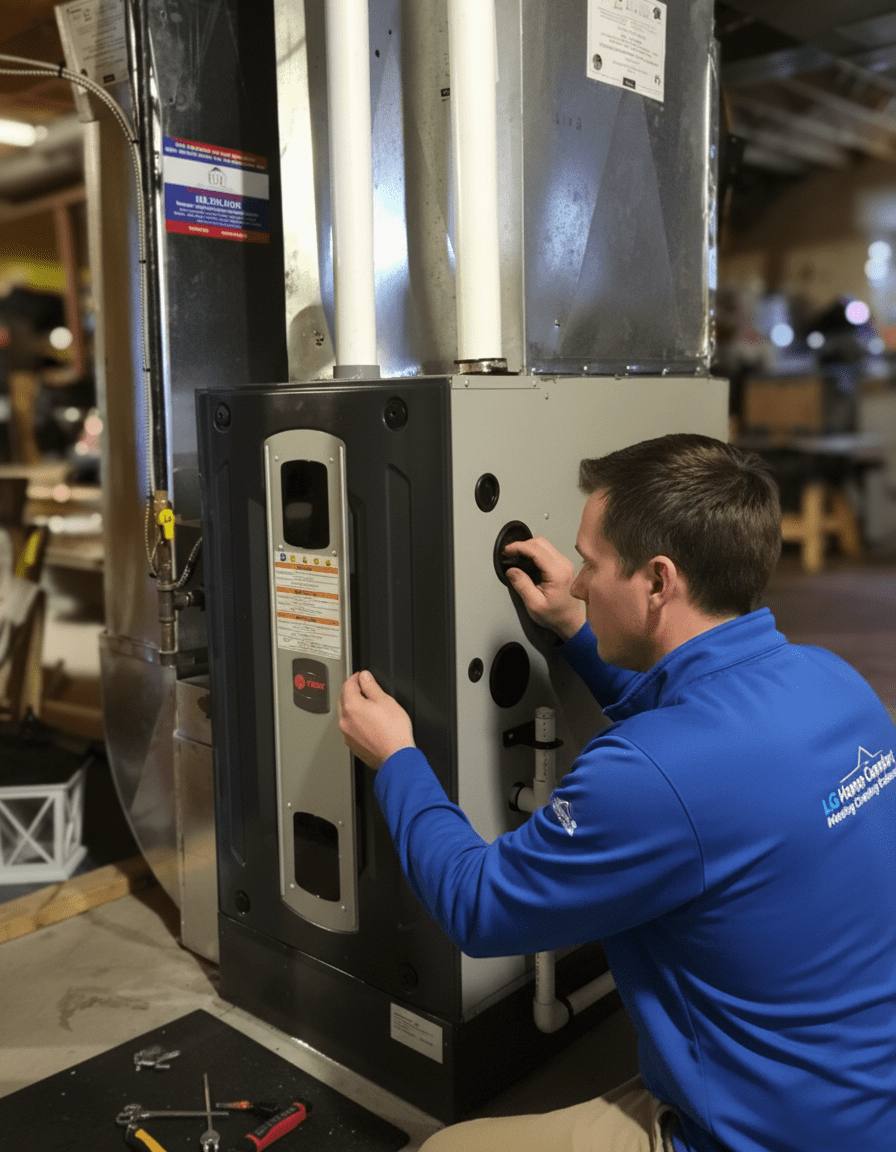 furnace maintenance -Woodstock by LG Home Comfort