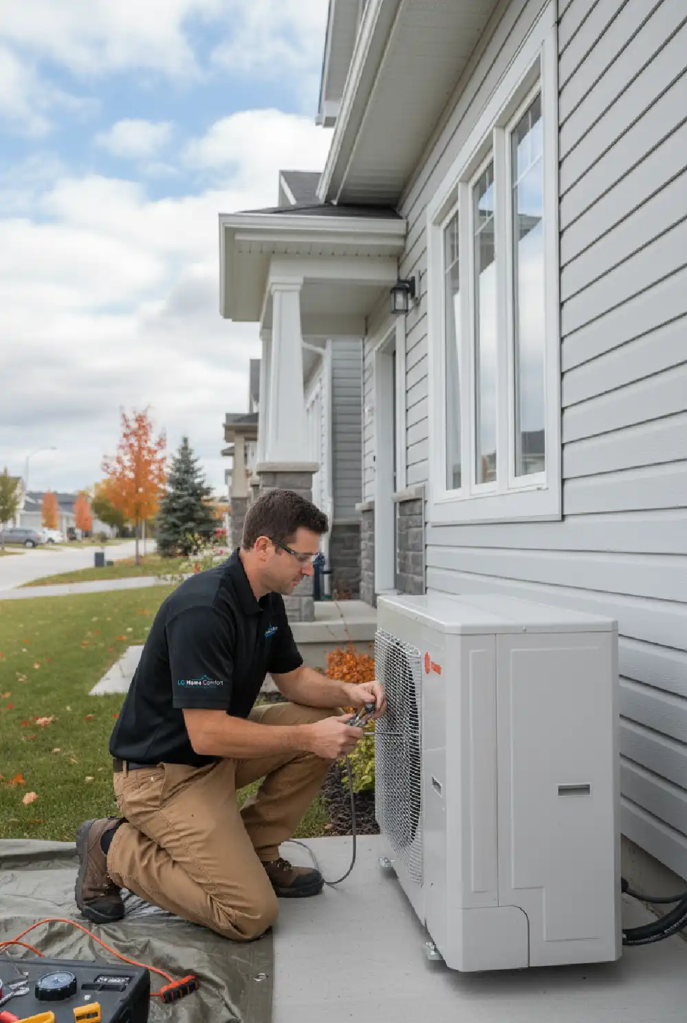 Heat Pump Installation in Kitchener by LGHC
