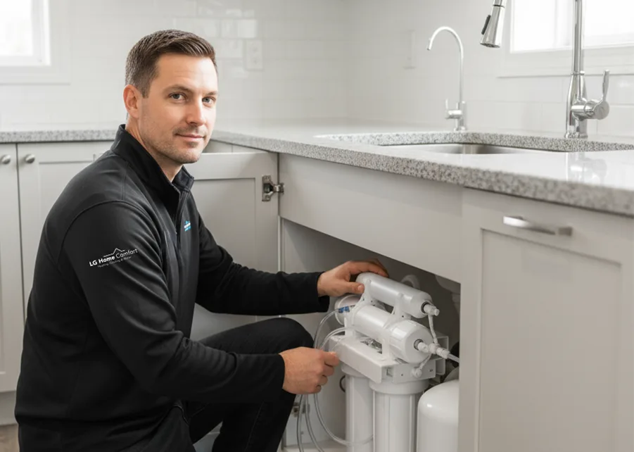 Reverse Osmosis System Installation - LG Home Comfort