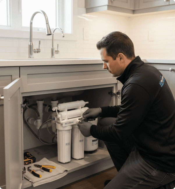 Expert Reverse Osmosis System Installation Services - LG Home Comfort